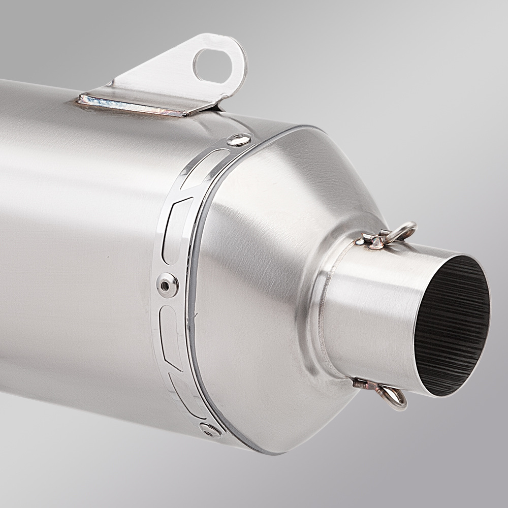 Motorcycle Exhaust Pipe Xmax300 Stainless Steel Tail Section Muffler R77 Exhaust Pipe 2017-2024