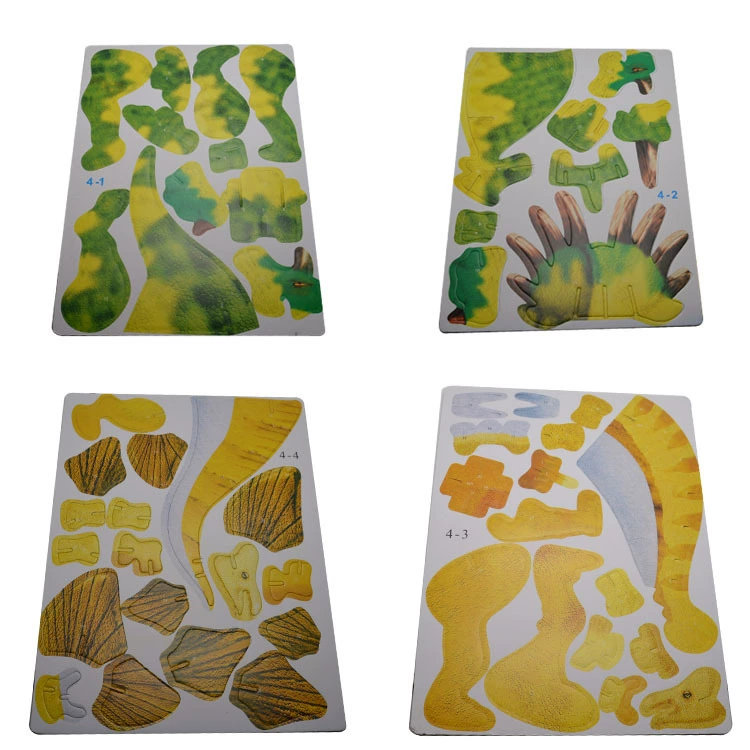 Прямые поставки с завода: детские 3D-пазлы-динозавры, развивающие научные и образовательные игрушки для самостоятельной сборки.