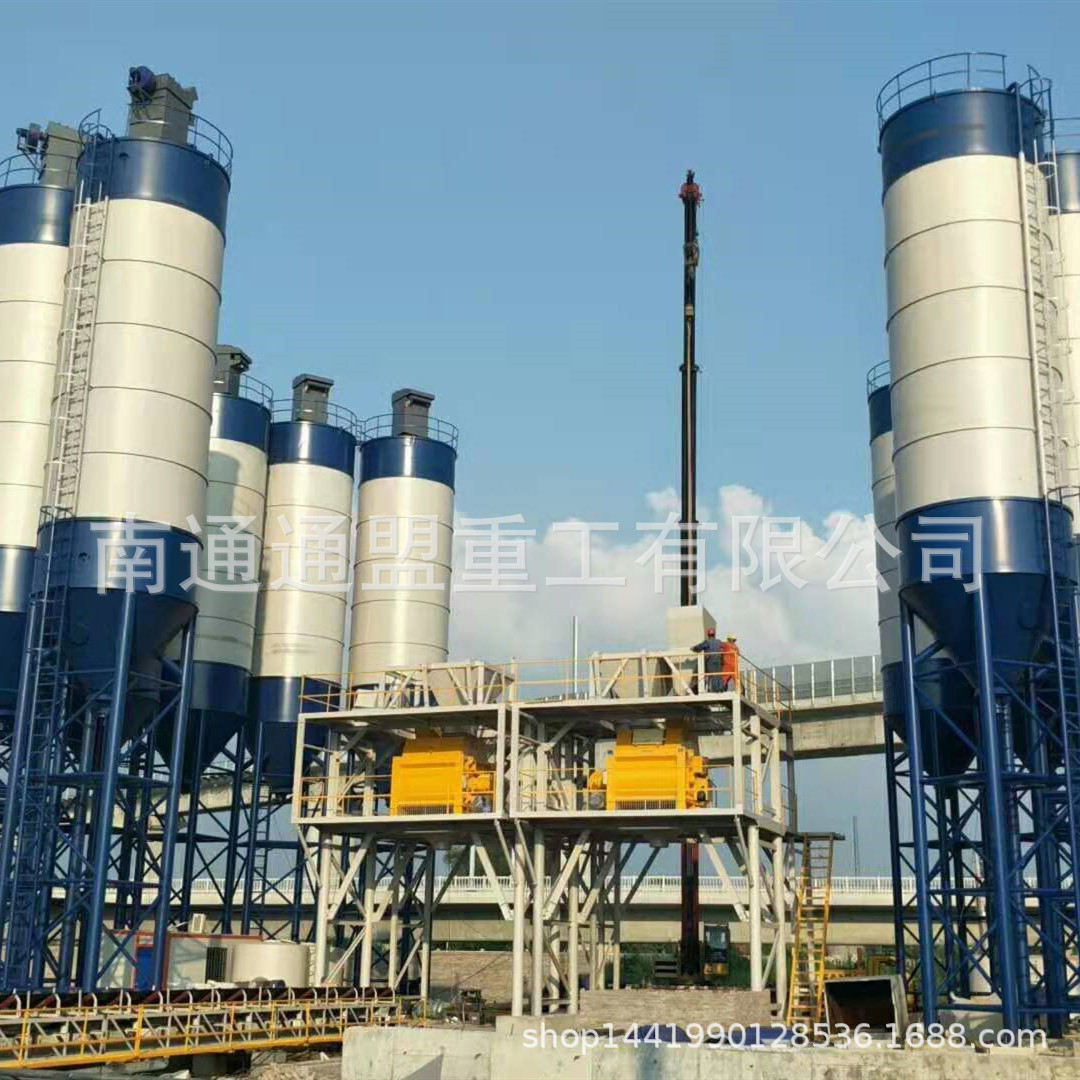 HZS120混凝土搅拌站 南通货源建筑机械设备 混凝土搅拌站