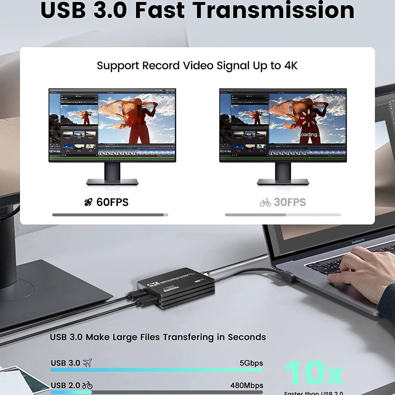 4K карта захвата HDMI, высококачественная видеозапись с аудовходом, поддержка YUY2 и MJPEG