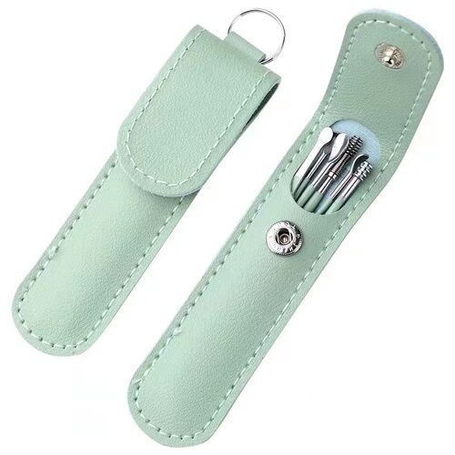 Ear pick 6-piece keychain spiral ear pick ear pick ear pick cleaner ear pick tool set