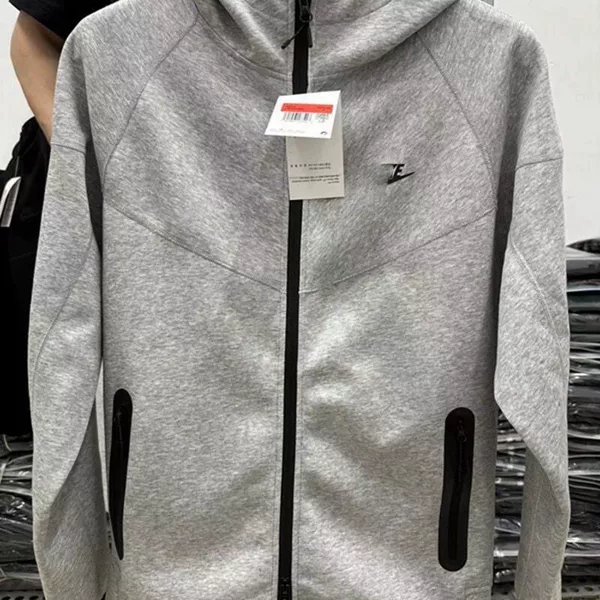 2025 Autumn and Winter Men's Sports Casual Training Windproof New Knitted Fitness Hooded Jacket Top