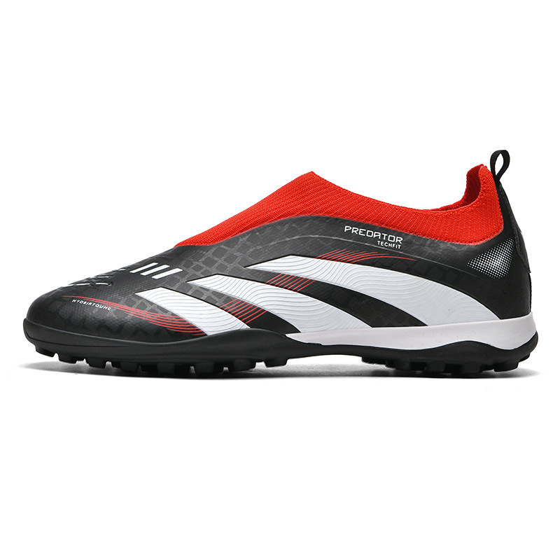 Tenis de Fútbol de Tejido Volador de Corte Bajo Caucho Ligero para Césped Natural y Artificial image 18