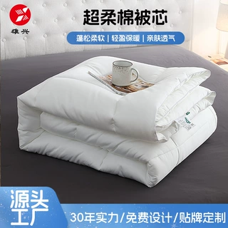 加工定制酒店专用羽绒被被芯四季通用棉被民宿家用夏凉被芯空调被