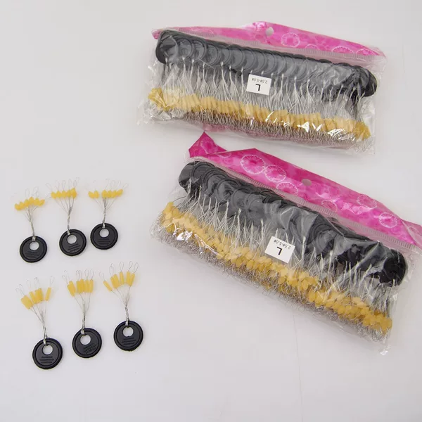 Fishing Space Beans 100 Sets Per Pack, Taiwan-Style Fishing Olive-Shaped Straight Column Type Loose Space Beans, Locking Beans, Fishing Gear Accessories