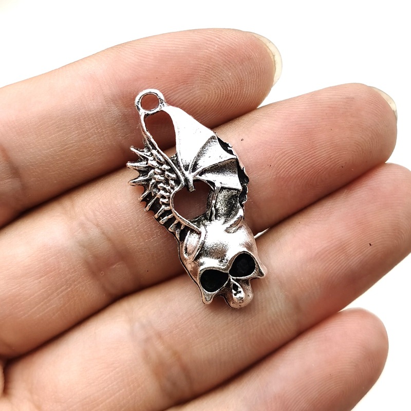 DIY Jewelry Accessories Classification 1 Piece Alloy Color Block Wings Pendant DIY Jewelry Accessories