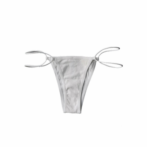 Sexy underwear sexy thin strap thong women's double strap European and American sports one-piece sexy cotton mini thong