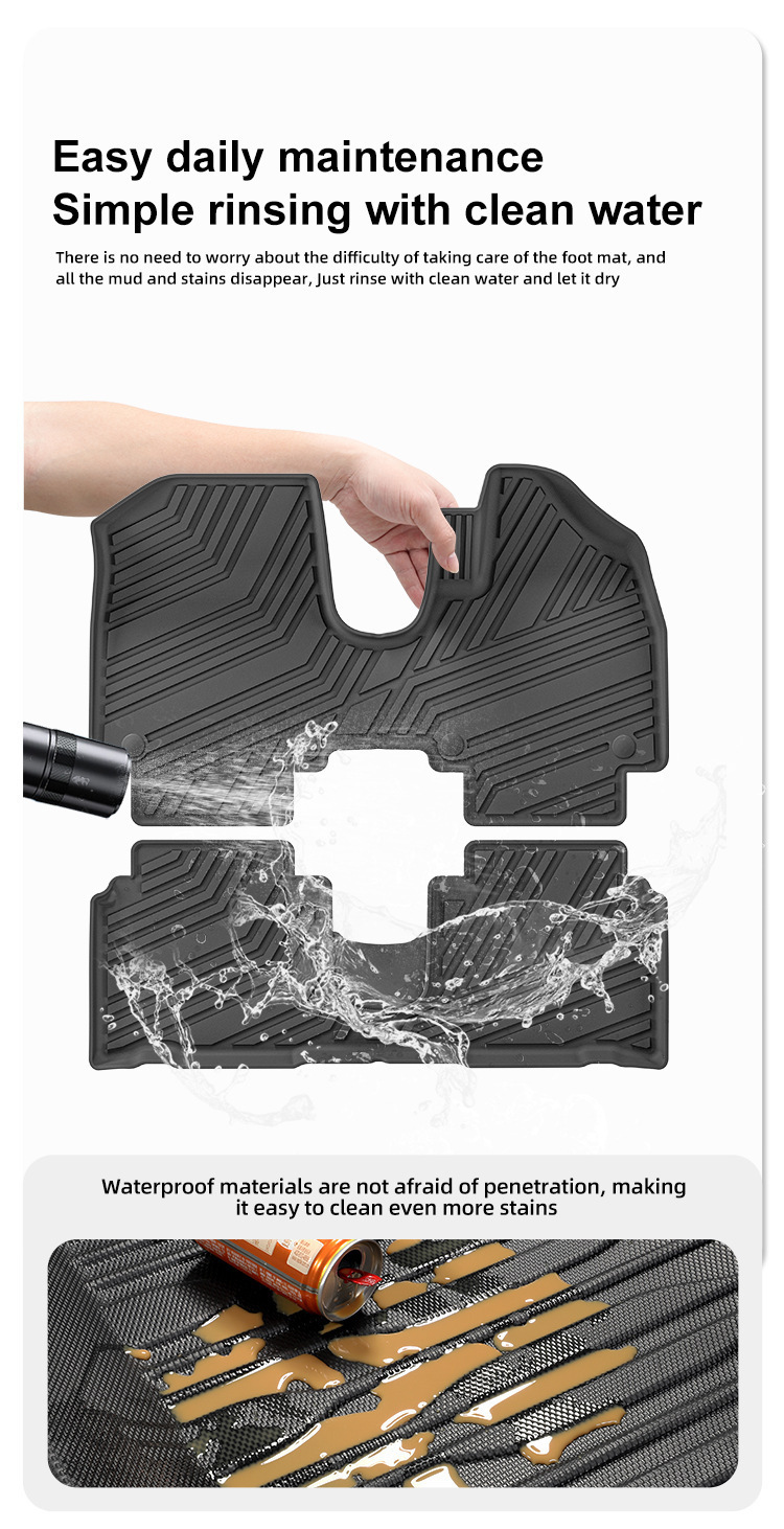 IONIQ 5/5N 22-25 Car Floor Mats Trunk Mat Seat Back Mat