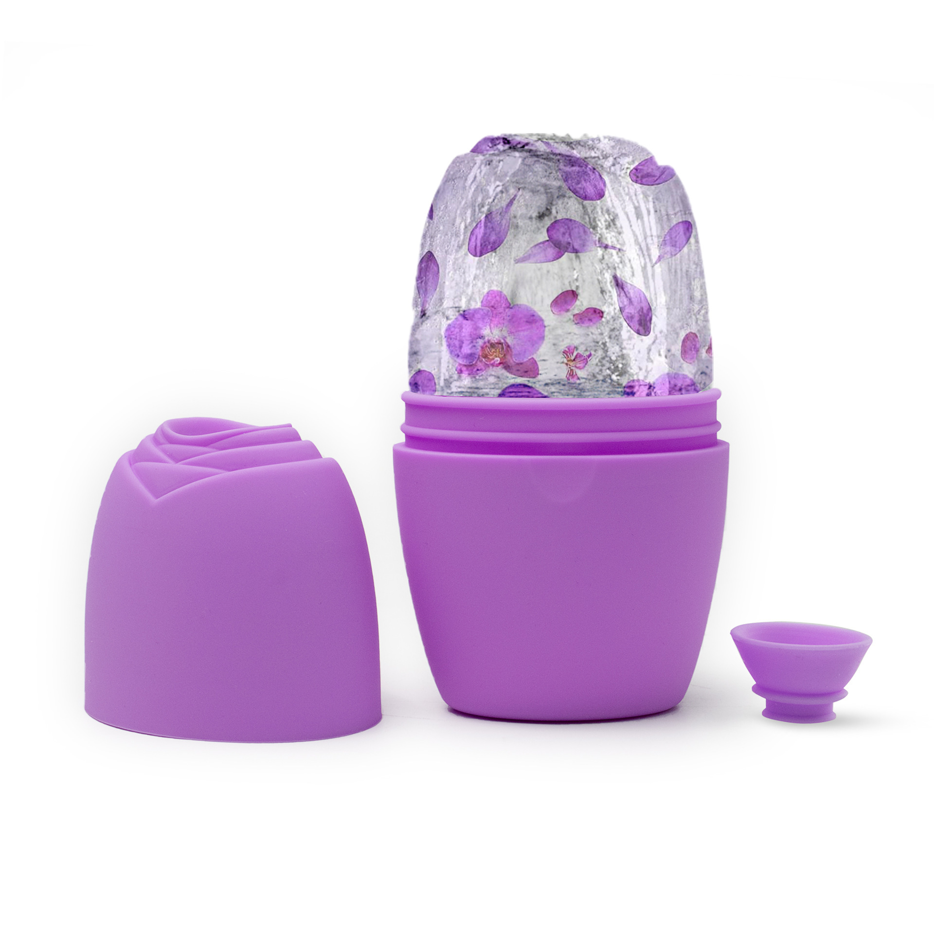 124g Weight ice pack Makeup Tools Types Silicone Portable Ice Tray Cooling Facial Massage Ice Compressor