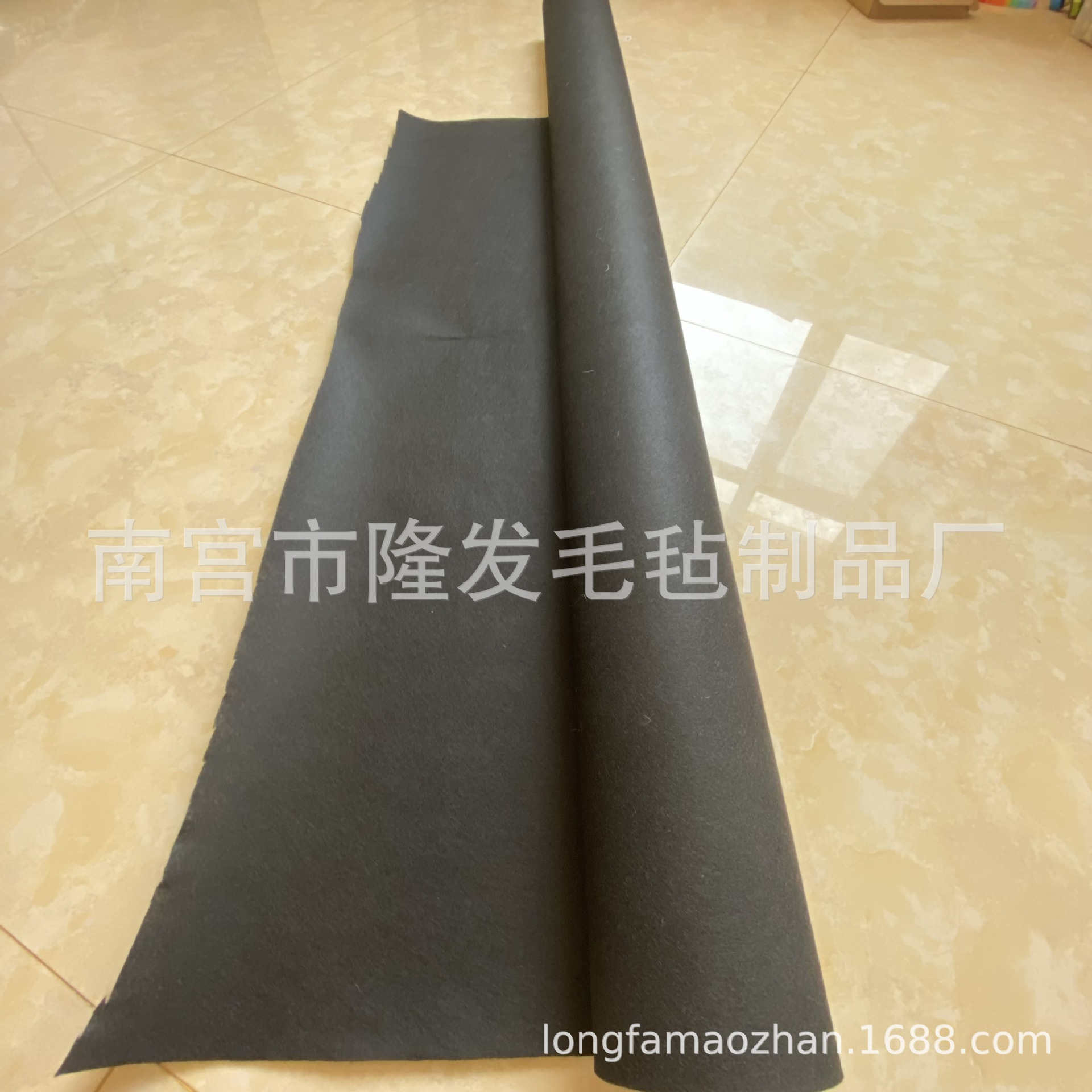 无纺布不织布黑色毛毡防火阻燃防水膜 防尘网无纺布不织布过滤垫