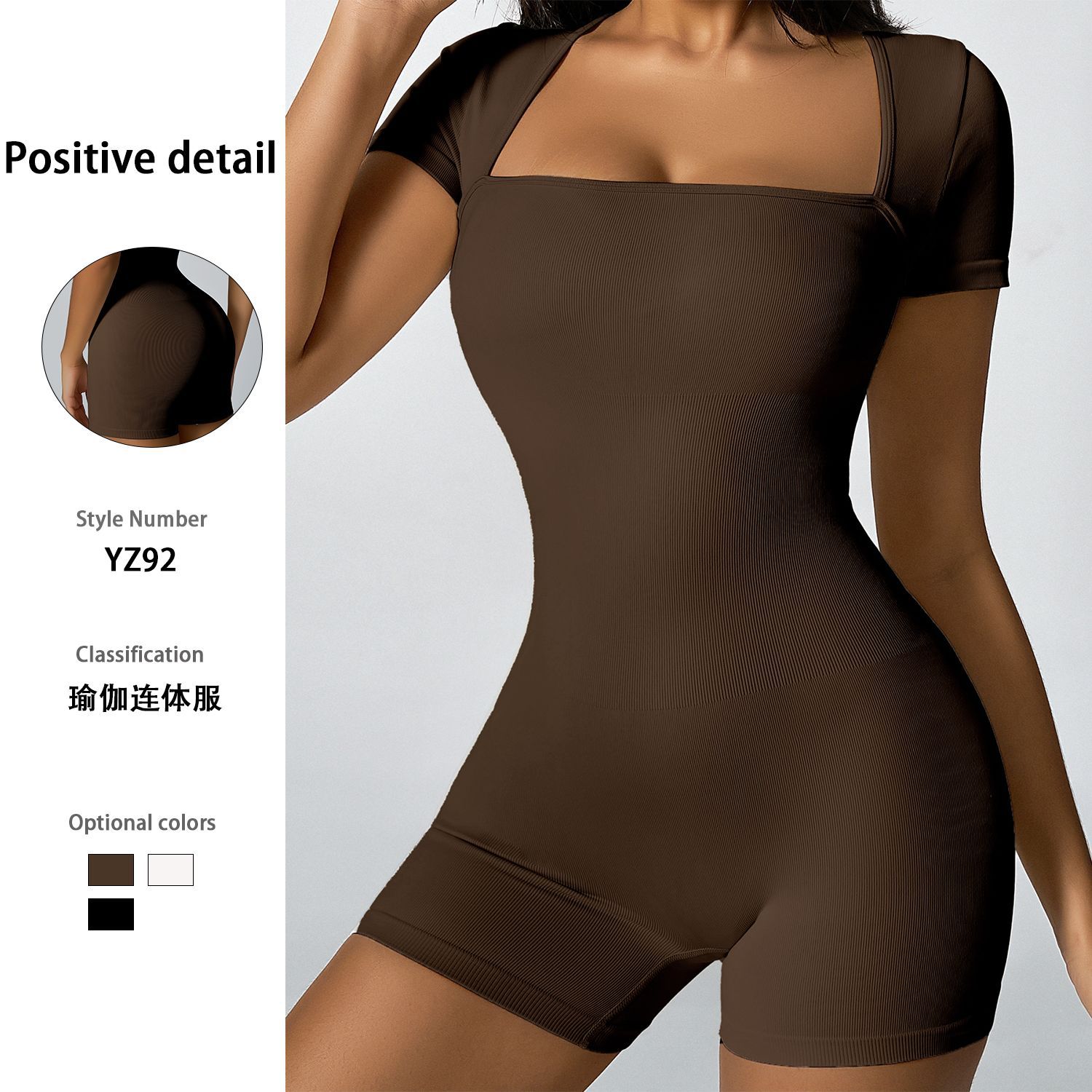 Ropa de yoga de manga corta sexy Europea y estadounidense sin fisuras transfronterizas, ropa plástica de cadera y abdomen, ropa deportiva al aire libre, ropa de fitness femenina