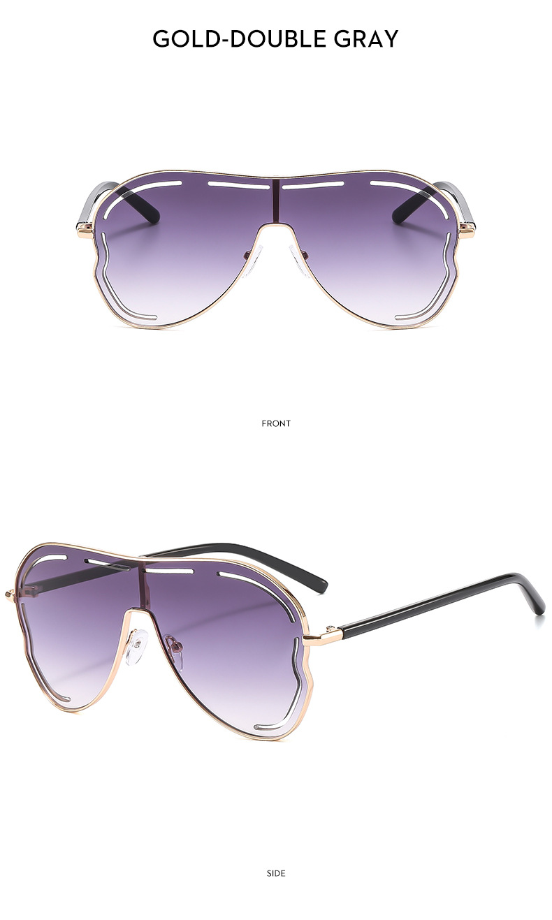 54g Weight Full Frame Glasses Structure Sunglasses Classification PC, UV400 Protection Lens Material toad glasses Glasses Style Outdoor, Travel Occasion Gradient Color Pattern All Seasons Season Unisex Gender Streetwear Style Streetwear Gradient Color PC UV400 Protection Toad Glasses Full Frame Women's Sunglasses 14