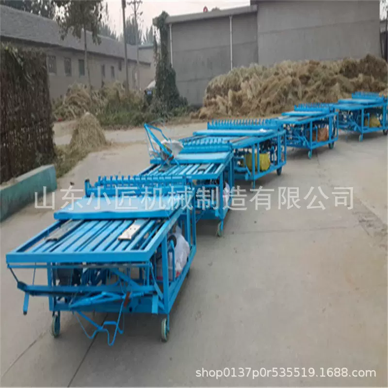 宽窄可调苇帘机 砖坯覆盖蒲帘机 苗木包裹草帘机芦苇编织苇帘机