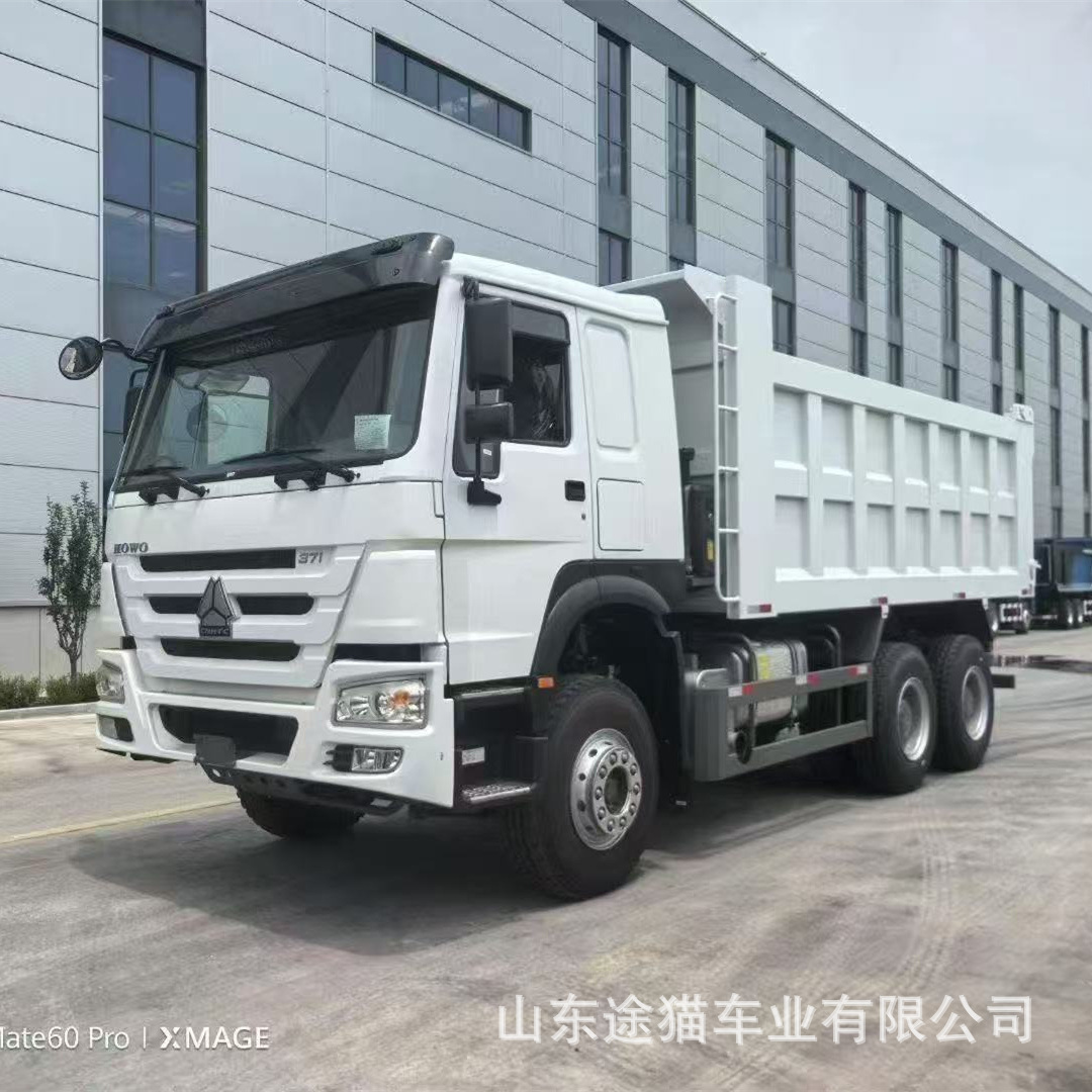 Sinotruk Howo Cargo Truck, Logistics Transport Rear-Dump Self-Unloading Dump Truck for Transporting Gravel and Earth