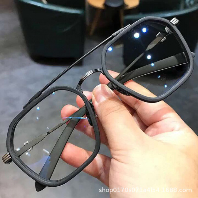 2026 New Model Double-Bridge Frame Men's European and American Fashion Aviator Prescription Glasses, Popular Style, Blue Light Blocking, Can Be Customized with Prescription Lenses 2026 New Model Double-Bridge Frame Men's European and American Fashion Aviator Prescription Glasses, Popular Style, Blue Light Blocking, Can Be Customized with Prescription Lenses