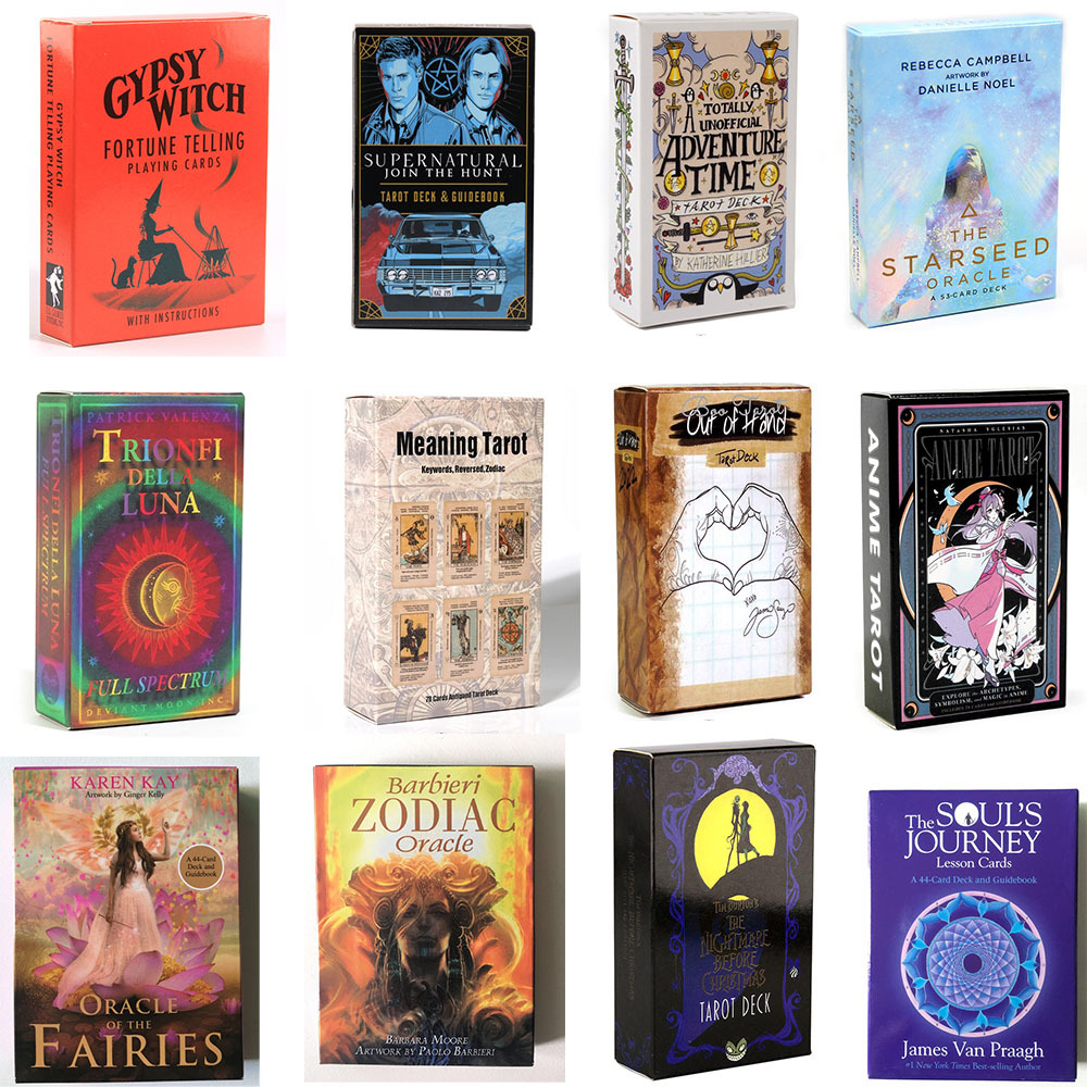 Tarot cards deck Tarot English Tarot Tarjeta de juego Oracle