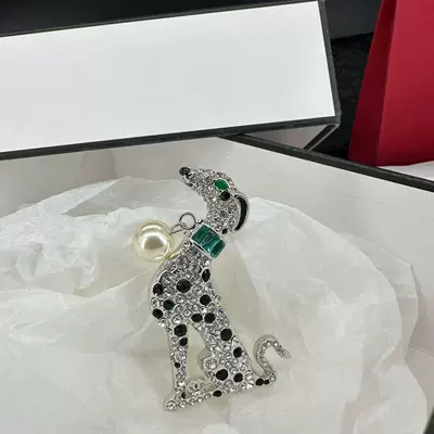 Brooch, Fashionable Retro Star | Yaxa sancaqları - dalmatian-brooch