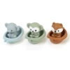 3 ships+3 animals (elephants+monkeys+fox) color boxes