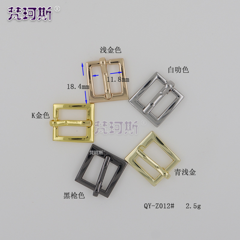 Spot ropa, equipaje, accesorios de hardware, hebilla de aguja trapezoidal, hebilla de cinturón de aleación de zinc, hebilla de aguja, hebilla de zapato de metal, hebilla de ajuste de correa de hombro image 8