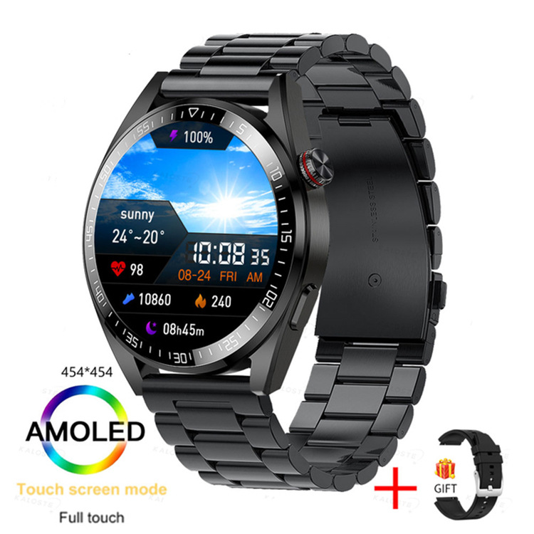 Nueva Z30 música Bluetooth llamada reloj AMOLED Pantalla de frecuencia cardíaca presión arterial monitoreo de oxígeno en la sangre grabación reloj inteligente