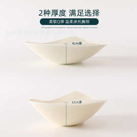 加厚胸垫6cm4cm文胸海绵插片海绵运动背心透气吸汗垫子胸贴软杯垫