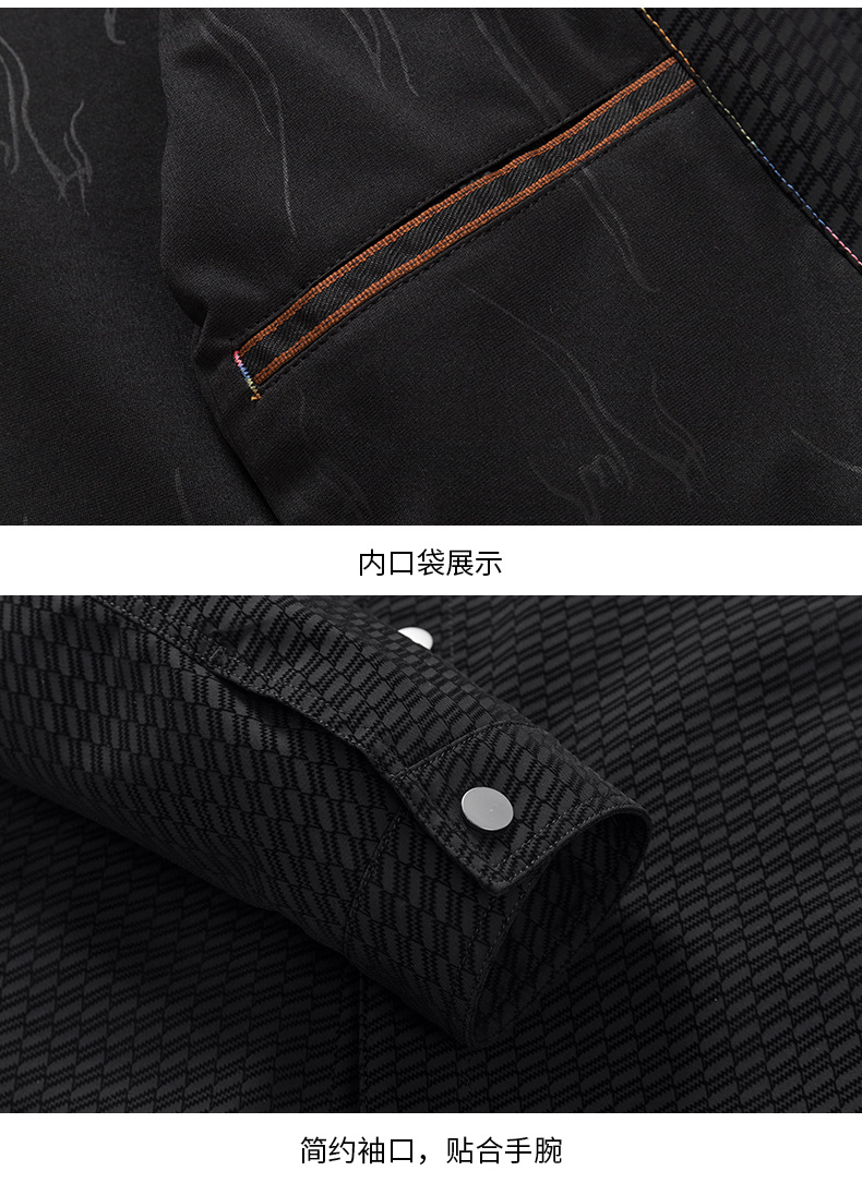 Arbeitsjacke Herren neue Herbst 2023 lässige Reversjacke für junge und mittlere koreanische Trendfrühlings- und Herbstkleidung_voghion.com