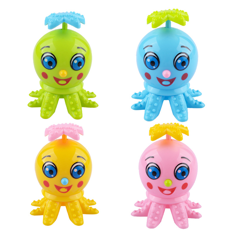 En línea de dibujos animados de la celebridad reloj pequeño pulpo Cadena de juguete para niños pulpo divertido lindo mercado nocturno puesto de venta caliente al por mayor