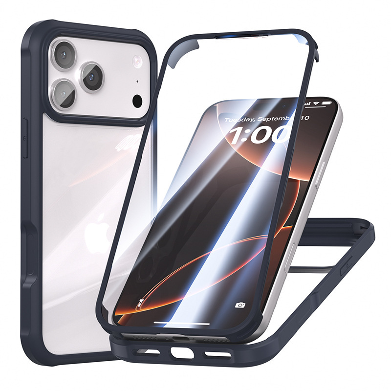 新款苹果17手机壳iphone17pro双面全包保护套跨境亚马逊工厂适用|undefined