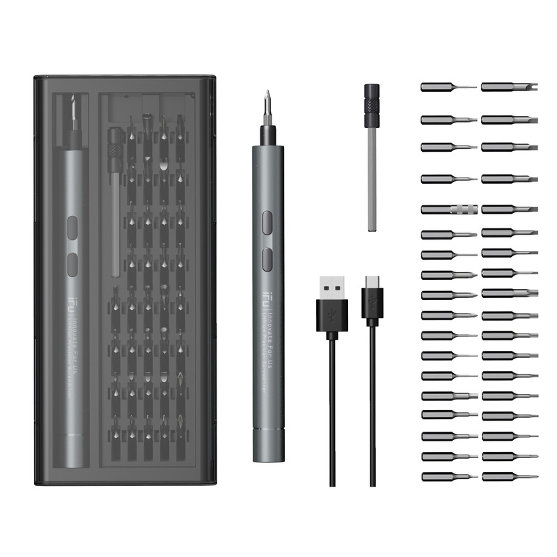 iFu Electric Screwdriver Small Mini Precision Charging Set Mobile Phone Notebook Refinement Xiaomi D2 Plus