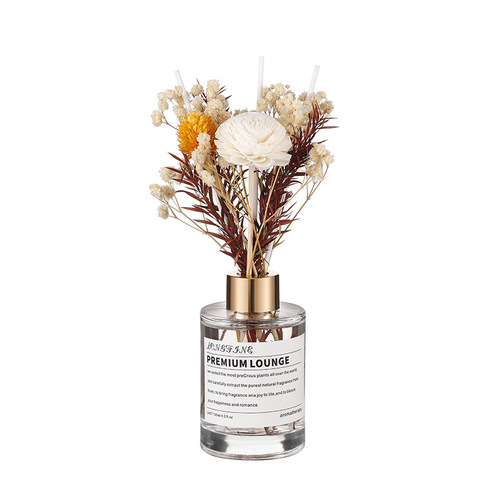 Fire-free aromatherapy essential oil home indoor eternal flower dried flower ornaments hotel home bedroom fragrance air freshener
