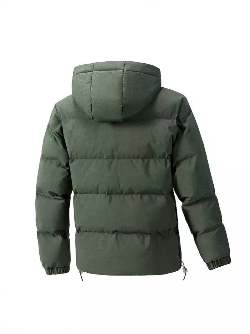 Men's Down Jacket Hooded Thick Padded Winter Coat For Men_voghion.com