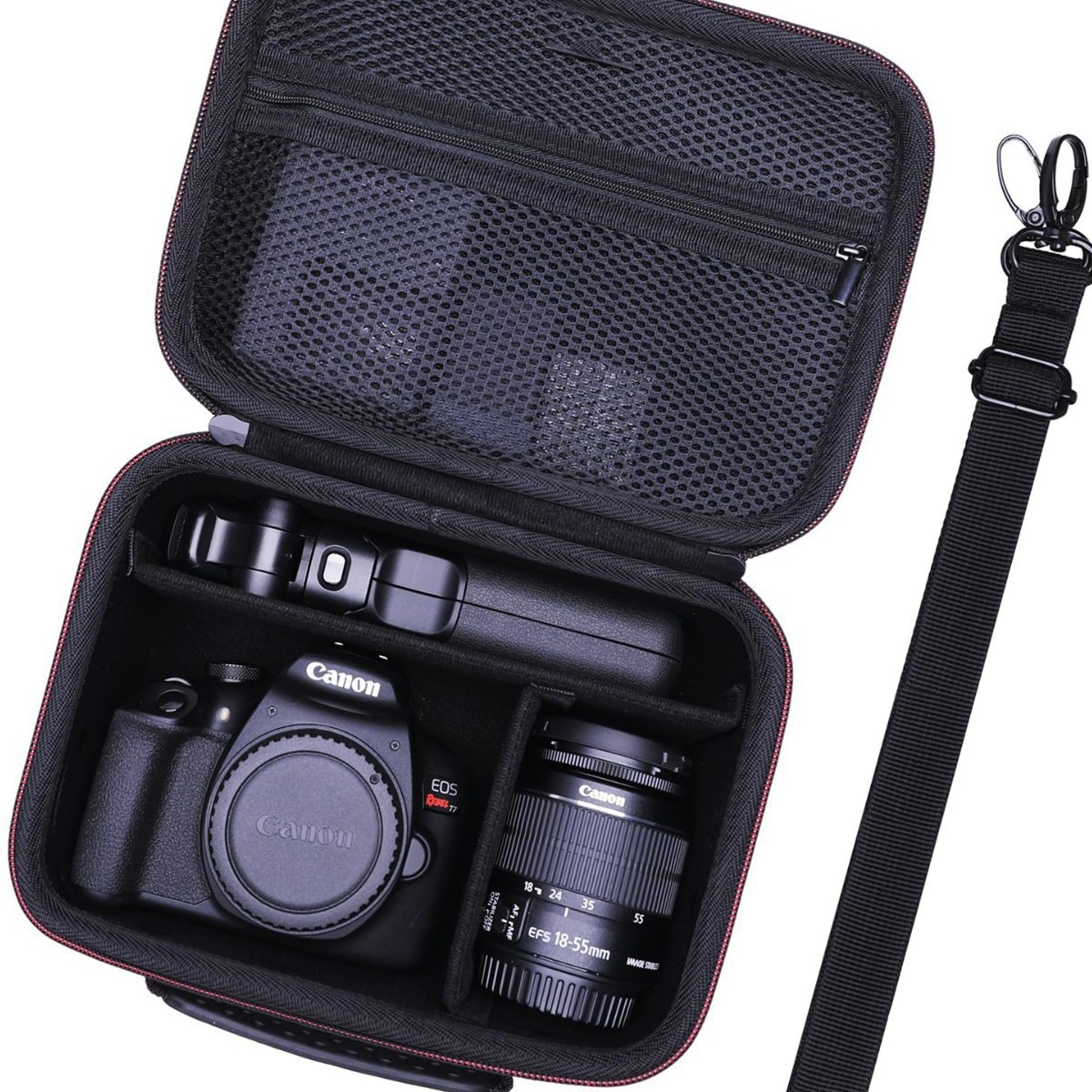 New Wood Grain Digital Storage Bag Hard Shell Bag Camera Hard Disk Player Headphone Film Multi-Function Storage Box