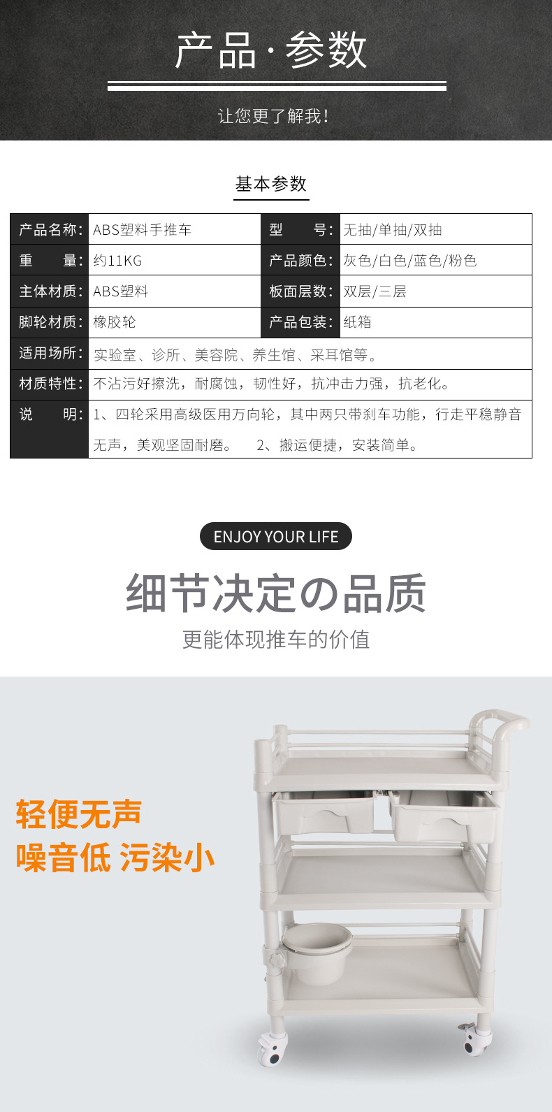1-ABS双层、三层医疗推车_05