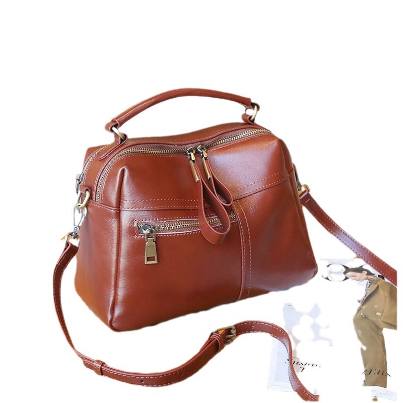 Bolso para mujeres otoño / invierno 2024 nueva moda bolso de mano de gran capacidad bolso de cuero bolso de nicho de textura