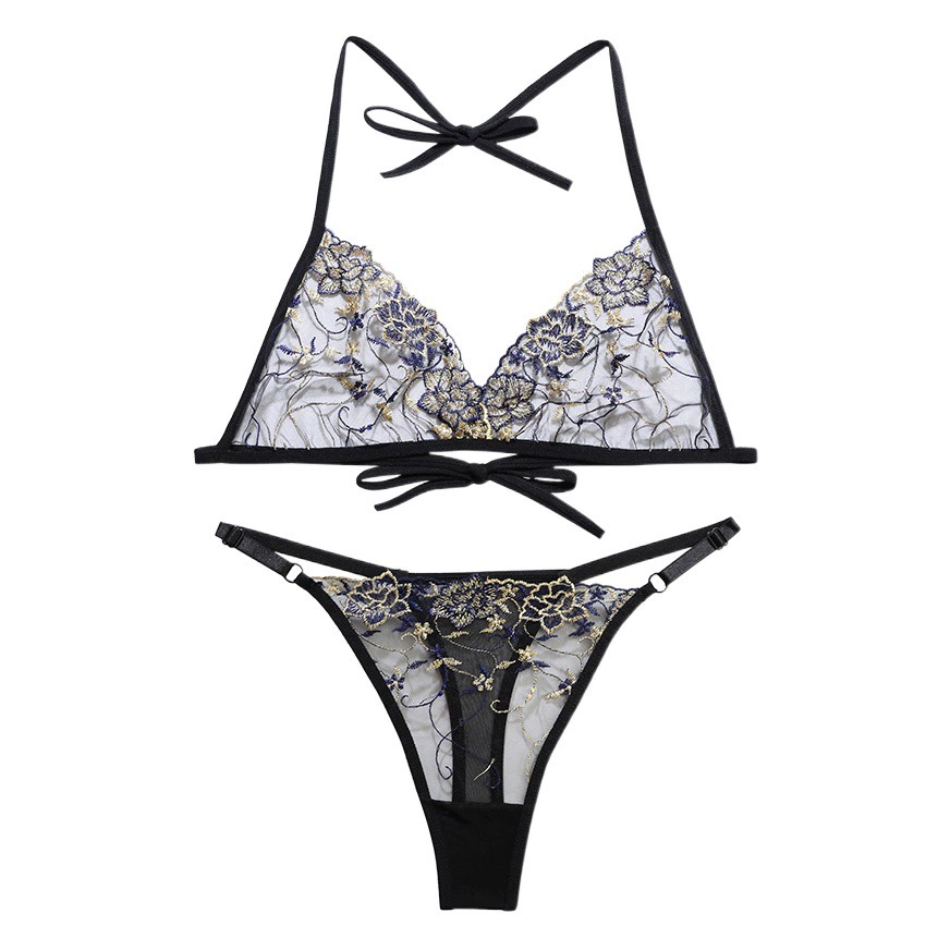 Новый продукт сетчатая вышивка с внутренней французской вышивкой нижнего белья