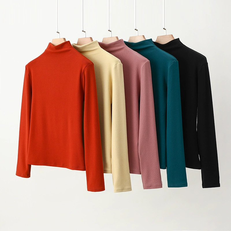 Двусторонняя кашемировая рубашка с полувысоким воротником