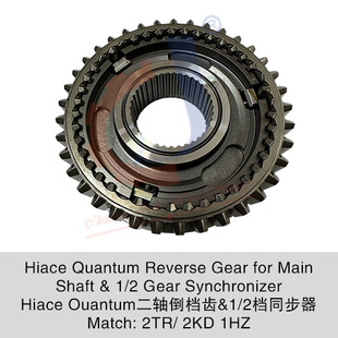 Synchronizer 1/2 RAILWAY 33331-60040HIACE/HZJ79/VIGO 2KD/2TR/1HZ