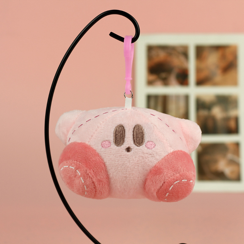 En línea celebridad estrella de dibujos animados de peluche colgante muñeca llavero lindo mascota pieza puesto muñeca al por mayor