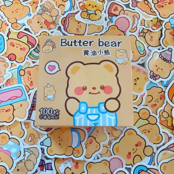 Butter Bear [100 pieces in gift box]