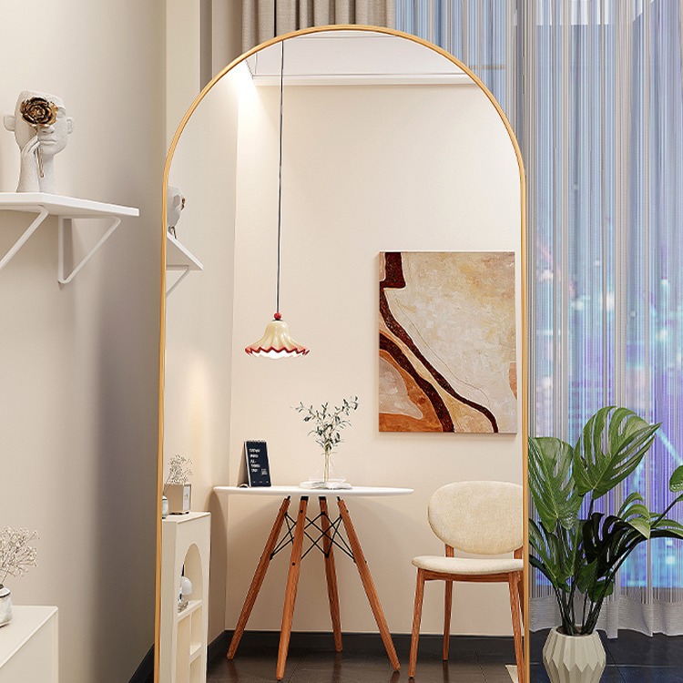 Slimming Mirror,Clothing Store Special High-definition Beauty Full-body Dressing Mirror,Slimming And Taller Fitting Mirror,Home Floor Mirror