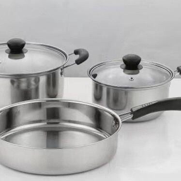 砂光铝汤锅家用pots爆品铝锅7件套锅 酒店炊具14件套铝锅套装|undefined