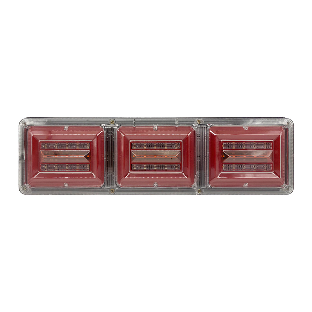 Camión intermitente luz trasera remolque luz intermitente LED intermitente logística luz trasera 24vLED luz trasera