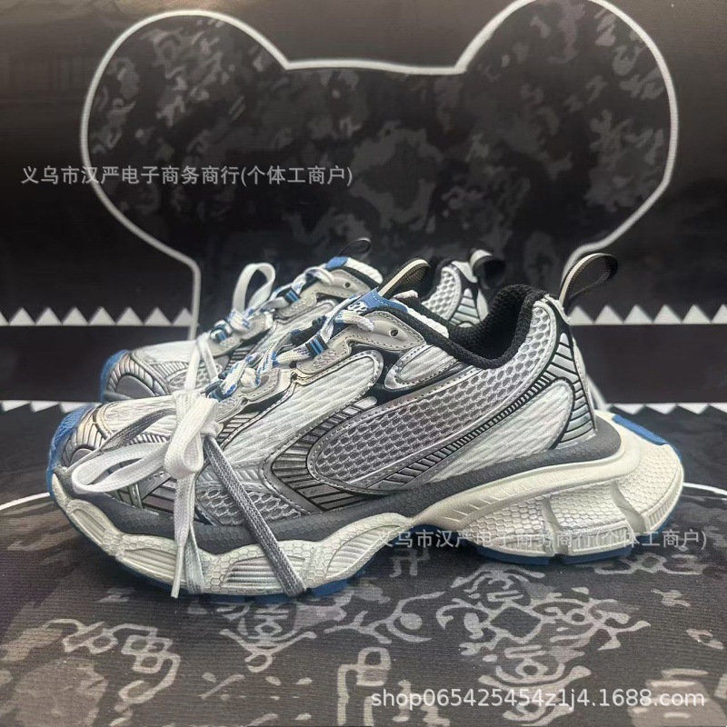 莆田純正パリ Track3XL ダッドシューズ男性と女性の靴レトロアウトドア厚底高さ増加カップルシューズランニングシューズ|undefined