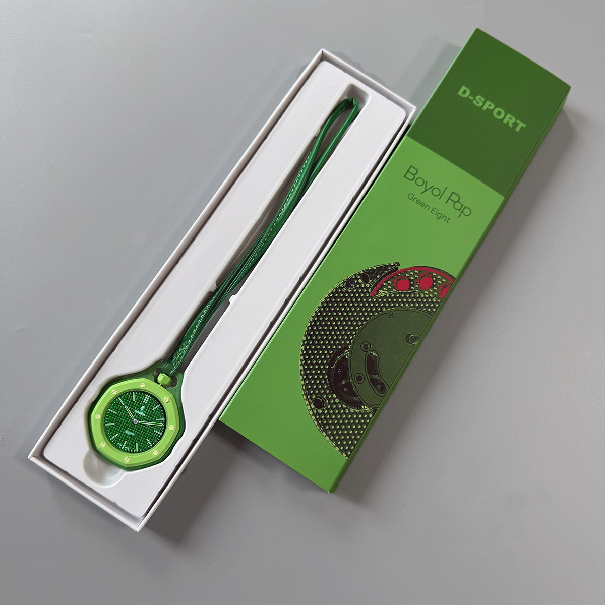 Reloj de bolsillo creativo de lujo ligero reloj de bolsillo simple impermeable reloj de cuarzo reloj de reloj de octogono reloj al por mayor