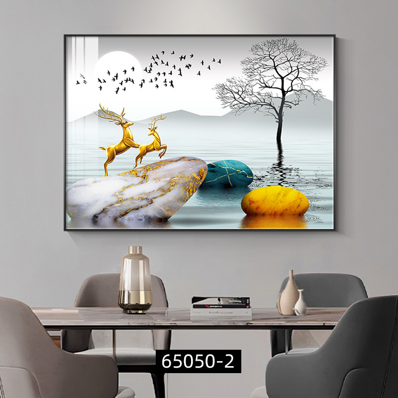 轻奢大气餐厅装饰画高级感餐桌卧室饭厅挂画现代简约客厅墙面壁画|undefined