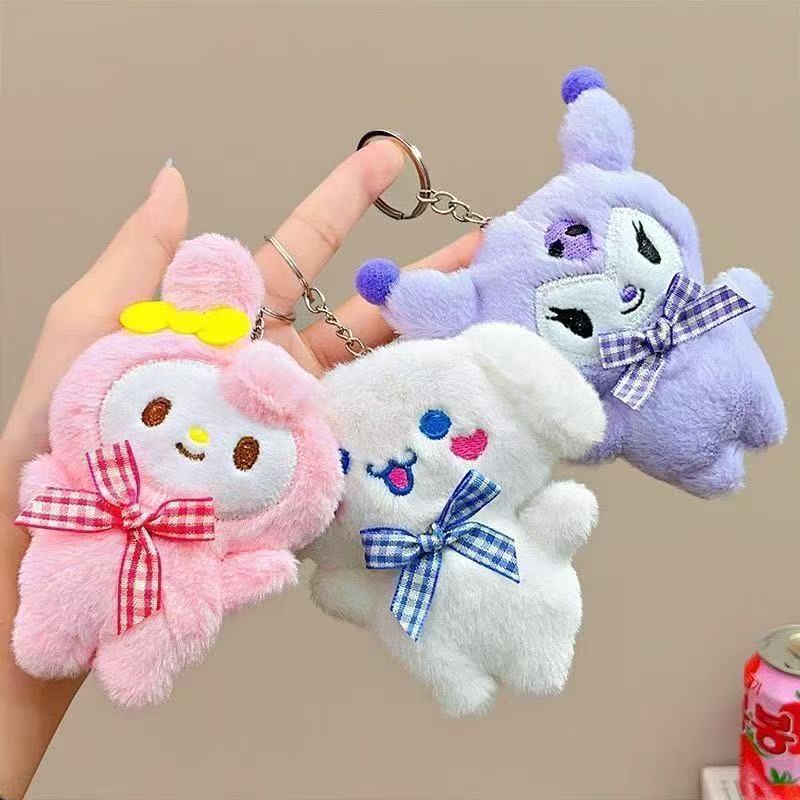 サンリオぬいぐるみ diy ブローチペンダントかわいい漫画メロディー人形ペンダント衣類スカーフアクセサリー|undefined