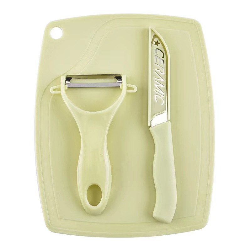 스테인레스 스틸 나이프 그린