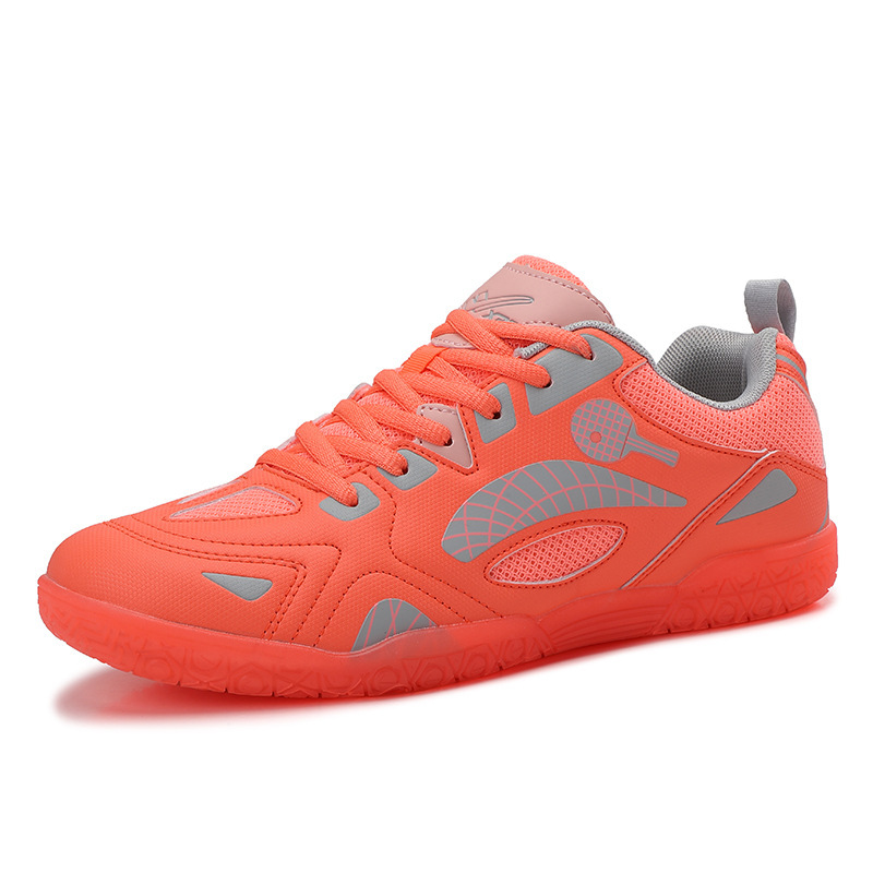 Table Tennis Shoes for Men and Women, Breathable Non-Slip Training Shoes, Student Shock-Absorbing Jinjiang Sports Shoes, Ultra-Light