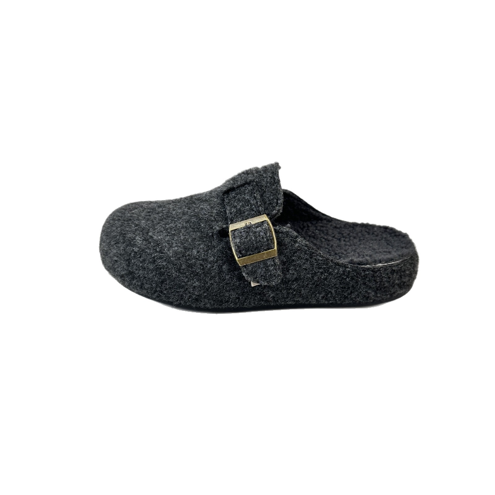 Yuanbo Baotou medio zapatillas de mujer invierno 2025 nuevo tipo de terciopelo de un pie de zapatos de calzado retrógrados zapatos individuales