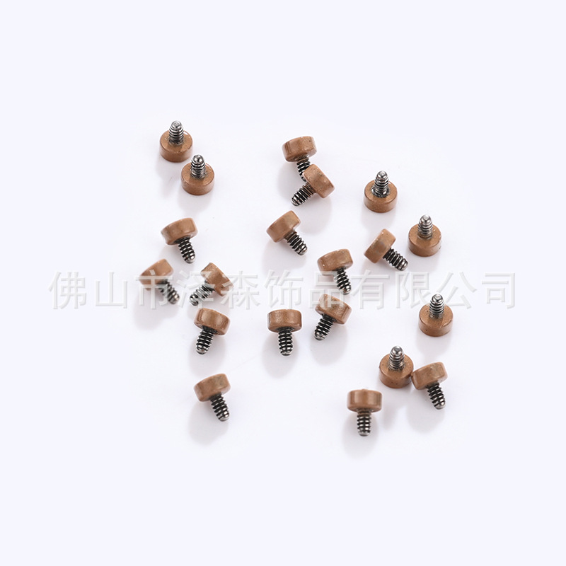F136 Titanium Alloy Flat Bottom Ear Bone Nail Invisible Flesh Color Stud - G23 Titanium Body Piercing Skin Nail detail image 12